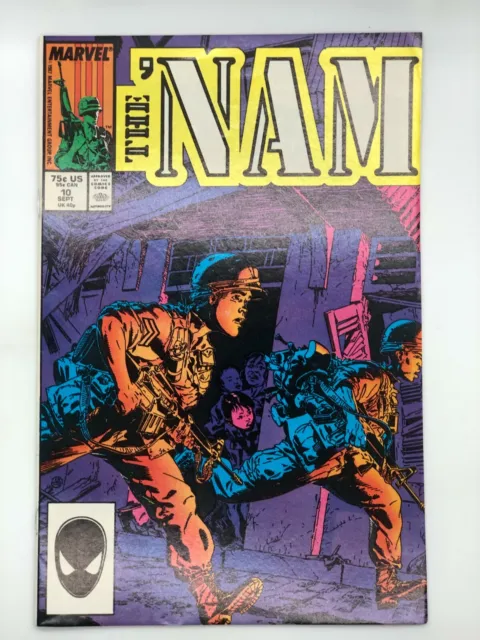The 'Nam #10 Marvel 1987  Copper Age Comic Book