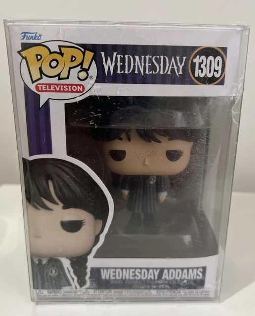 Funko POP! Television Wednesday Addams #1309 Collectible Vinyl Figure w/ Case