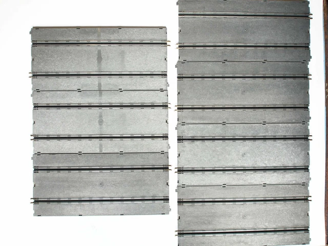 2 Rails Pour Circuit De Voitures électriques Jouef - 2ème Génération Référence 312 Noir - Occasion