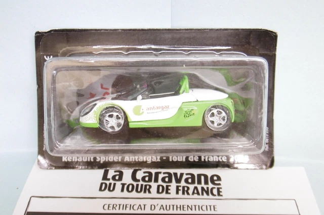 Norev / Atlas - RENAULT SPIDER Antargaz Tour de France 2003 Neuf 1/43