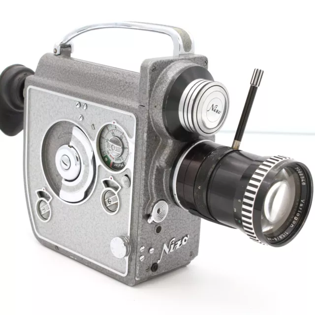 Nizo Heliomatic 8 Focovario Fotocamera Super 8 Stretta