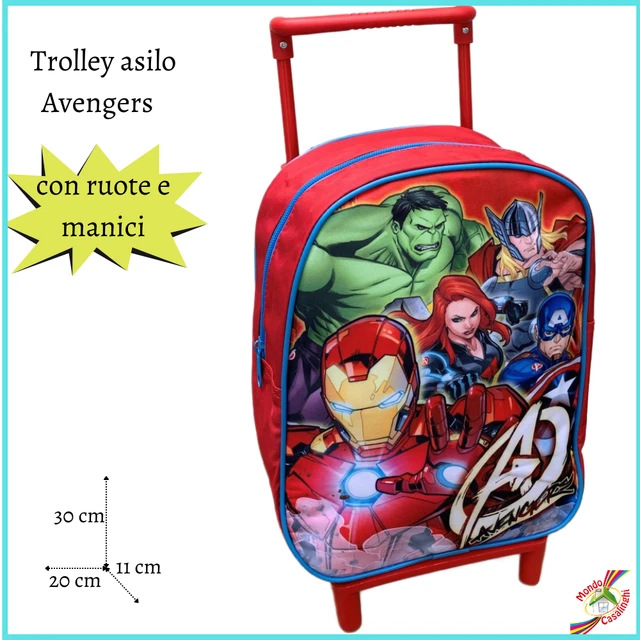 Zainetto asilo shop bimbo trolley