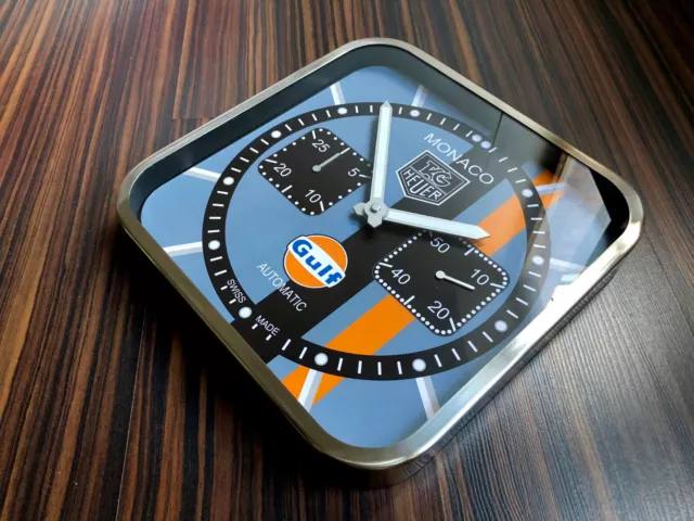 Tag Heuer Gulf 917 Edition Dealer Promotion Wallclock