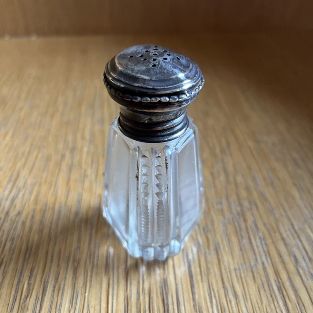 Saupoudreuse à Sucre 3 Tasses En Acier Inoxydable - Double Tamis, Mécanisme à Une Main, Design Verre Cristal