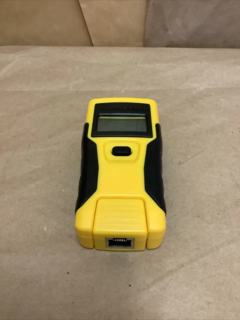 Klein Tools VDV526-052 LAN Scout JR Cable Tester-Yellow/Black