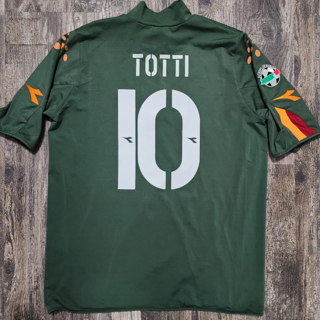 Maillot AS Roma Totti – Kappa, Taille L, Homme