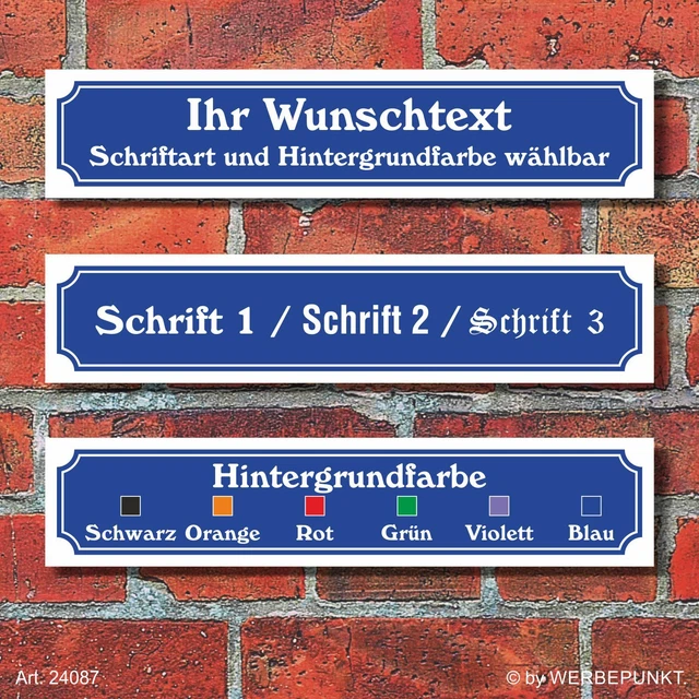 Schild Im Straßenschild-Design "Highway To Hell" - 3 Mm Alu