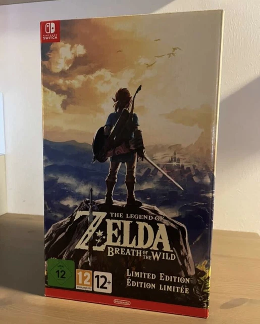 ZELDA BREATH OF the Wild Limited Edition + Komplettlösung EUR 335,00 PicClick FR
