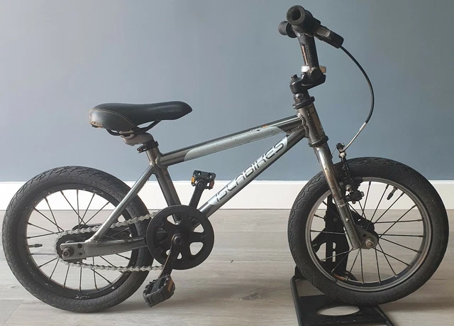 ISLABIKES CNOC 14 Small 14 Wheels Grey Silver Kids Road Bike Free UK Delivery 199.99 PicClick UK