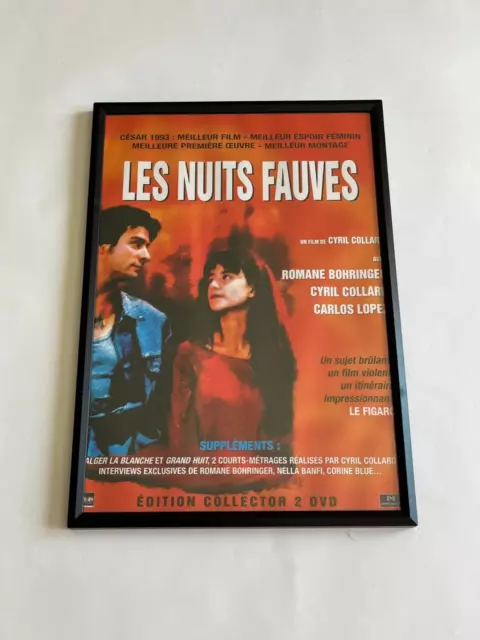 LES NUITS FAUVES - FILM  publicité magazine sous cadre format 21X30cm