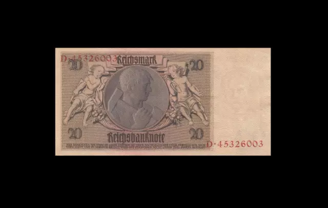 1929 Germany 20 Reichsmark Berlin **Rare** "D" (( Ef ))