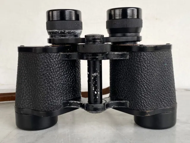 Vintage E. LEITZ Wetzlar 8x30 BINUXIT Binoculars READ