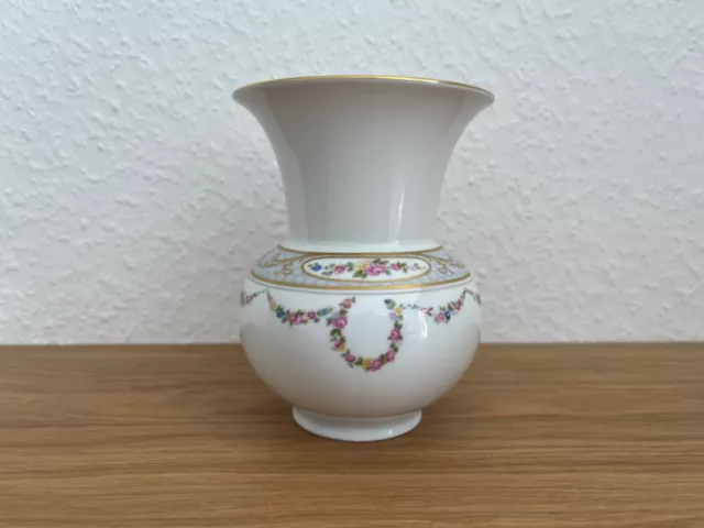 AK Kaiser Porzellan Vase Blumenvase 453/1 Harmonie
