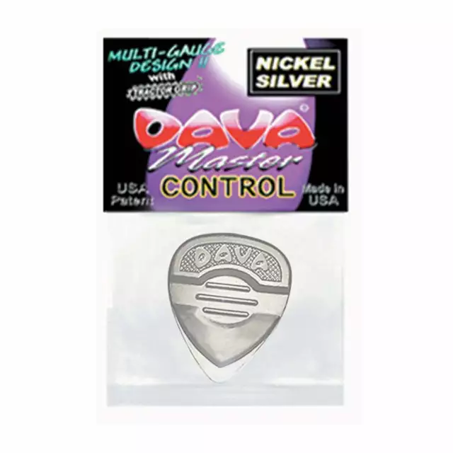 Dava Master Control Nickel Silver Tip Pick