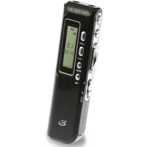 GPX Portable Voice Recorder with Voice-Activated Recording and Over 270 Hours