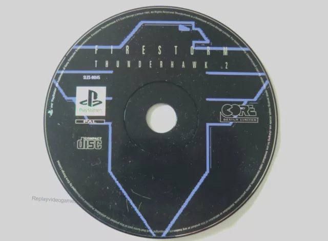 58066 Firestorm Thunderhawk 2 - Sony PS1 Playstation 1 (1995) SLES 00145