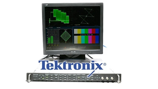 Tektronix WVR7020 Waveform Rasterizer Opt: SD HD AD CPS 7100 7120 Dolby