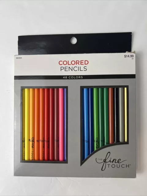 Nuevos lápices de colores The Fine Touch 48 colores