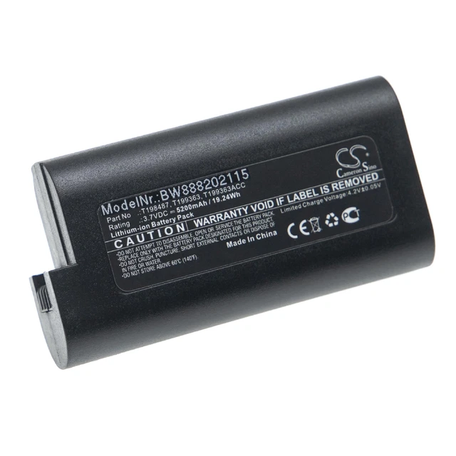 Batteria 5200mAh per Flir T198487, T199363, T199363ACC