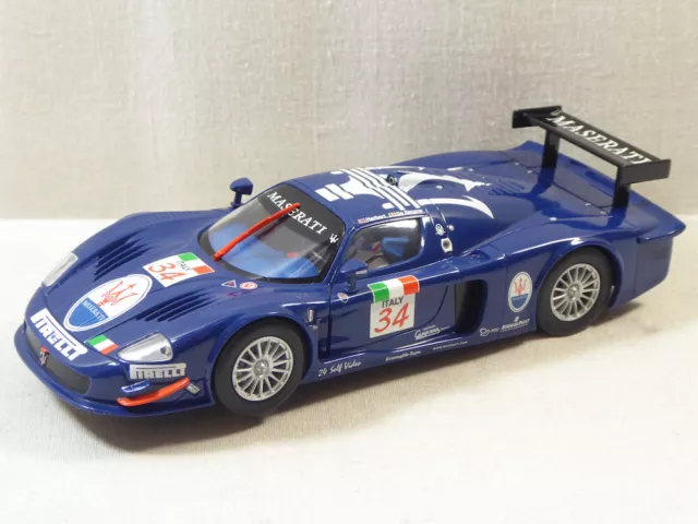 Carrera Evolution 1:32 Maserarti MC12 No.34 mit LICHT! Nr.25758 TOP! (F9569)