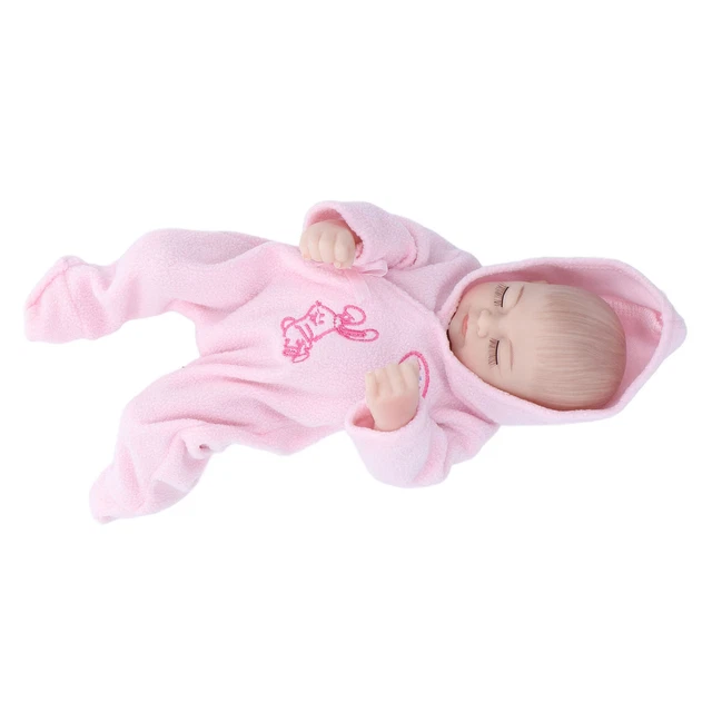 Doll Toy Washable Cute Pajamas Soft Silicone Comfortable Touching