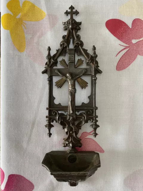Acquasantiera Fine ‘800 Stile Gotico