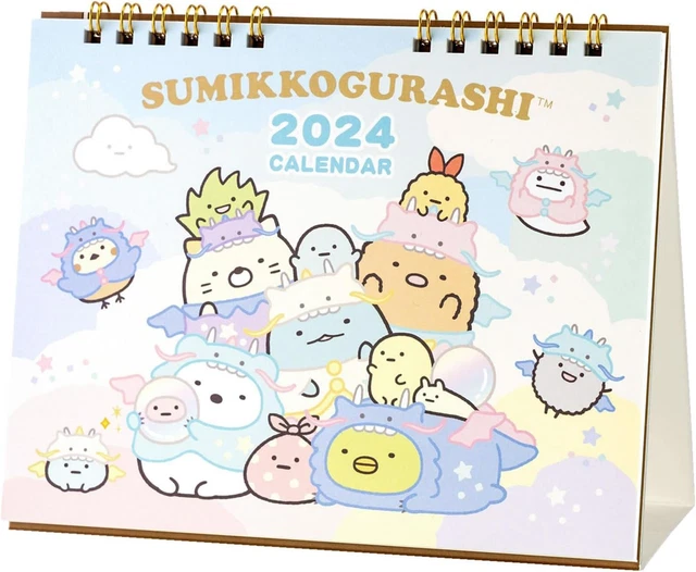 DESK TOP CALENDAR 2024 / Sanrio Snoopy Ring mini Calendar Japan NEW $13