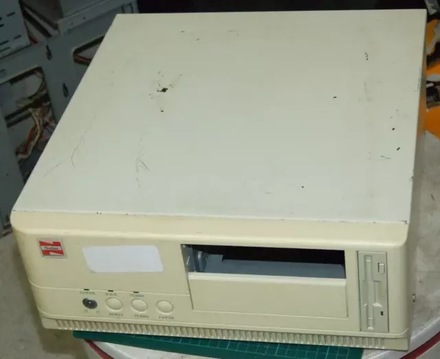 Vintage desktop AT computer case & 200W power supply