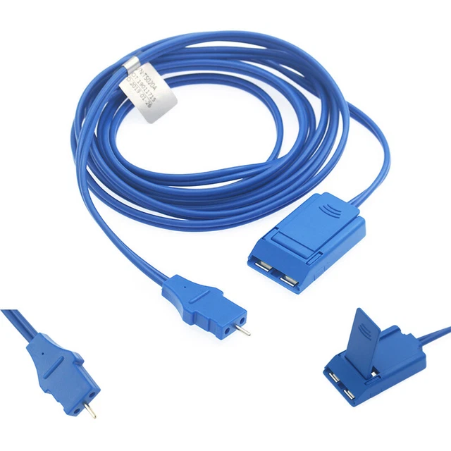 free shiping-Supply negative plate cable bipolar REM connection cable 3mreusable