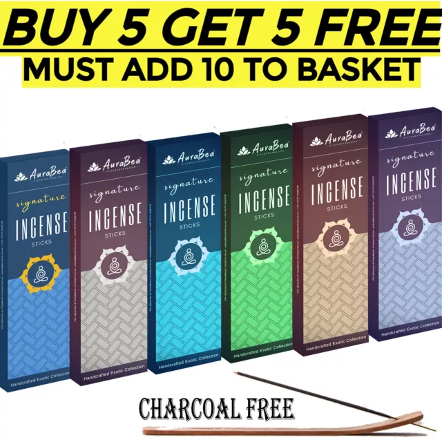 ❤️Aurabea Incense Sticks Ararbatti Nag Champa Insence Joss 15g Mix Match Genuine