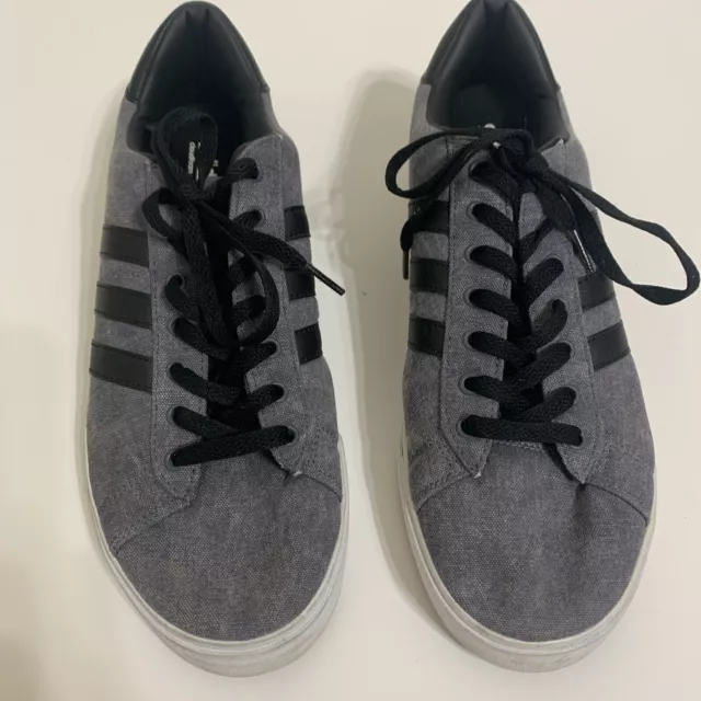 ADIDAS NEO CLOUDFOAM Super Daily Canvas Mens Size 10 Sneakers BB9873 Black 24.99 PicClick