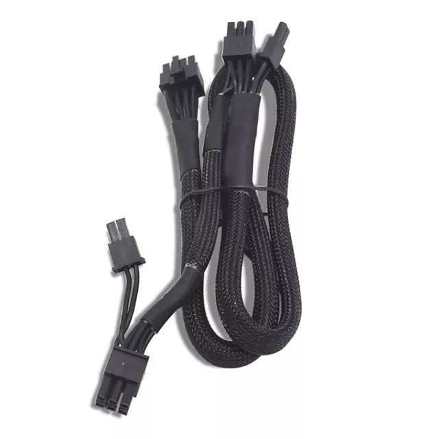 Genuine for Corsair SF600 PSU 8Pin to Dual 8 Pin PCIe Modular Power Supply Cable