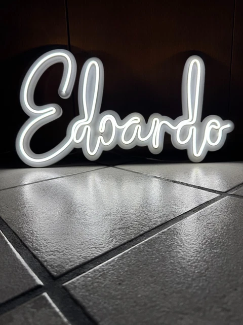 Enseigne LED Néon KTM - Décor Mural Moto - Couleur Orange - Marque Zherg Solutions - Neuf Sous Blister