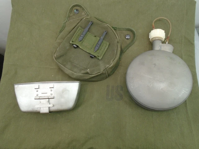 ORIGINAL BELGISCHE BELGISCHE Armee Kantine Tasse Becher Durcheinander