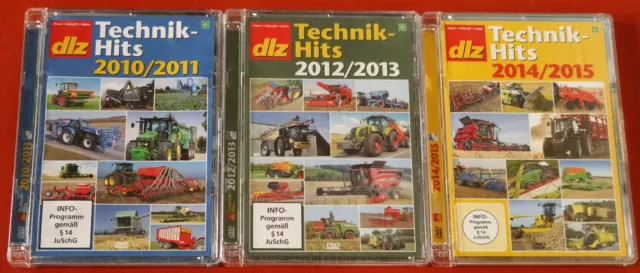 DVD - dlz Technik Hits verschiedene Jahrgänge teilweise OVP Landwirtschaft