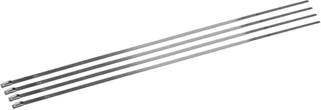 DEI Stainless Steel Locking Ties 20" 10/PK 10203