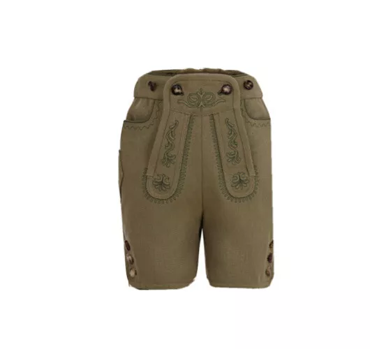 Pantaloni in pelle bambini Gössl canapa 116 nuovi