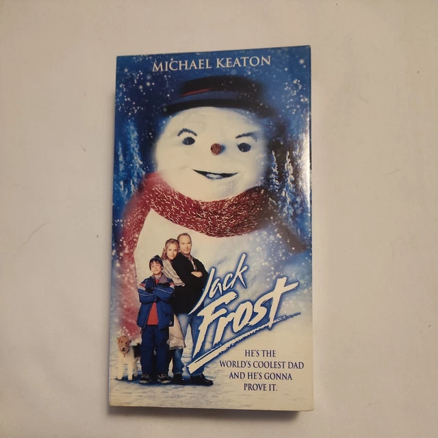 JACK FROST MICHAEL Keaton VHS Bande, Complet / Tested Voir Photos