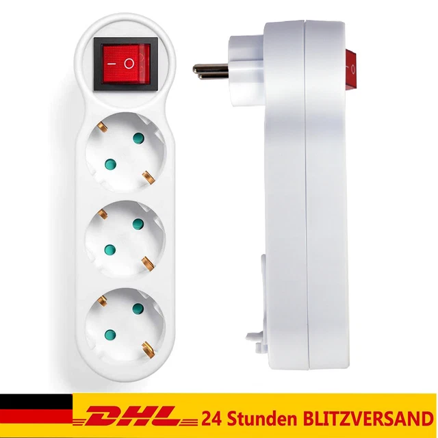 USB Steckdosenleiste 2-Fach 2-fach USB-Steckdosenleiste Mit Überspannungsschutz – 5-in-1 Würfel Für Zuhause & Unterwegs