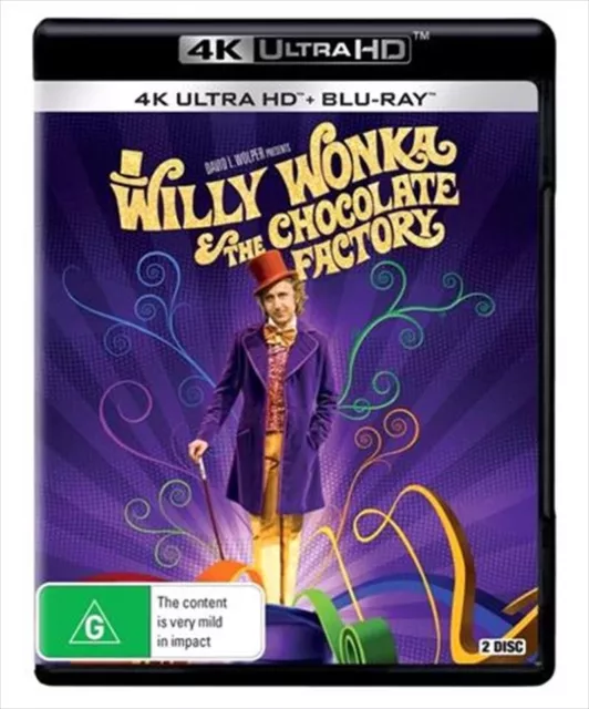 WILLY WONKA AND The Chocolate Factory  Blu-ray + UHD UHD $191.99 -  PicClick AU