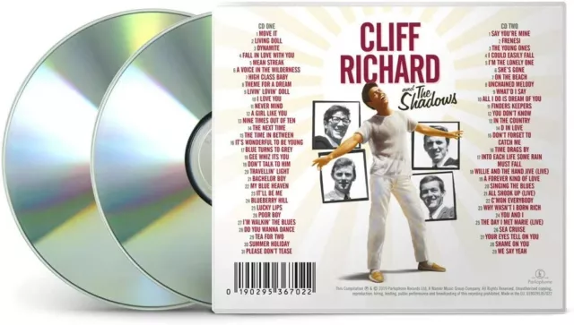 Cliff Richard & The Shadows ~ Best of NEW 2XCD 1950s / 60s Pop Rock + Roll Hits. 3