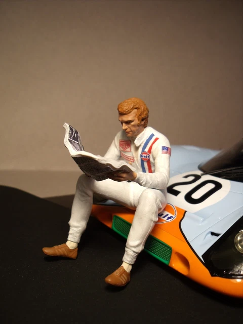 Steve McQueen Le Mans Signed & Numbered Giclee Print – Stuart Ng Books