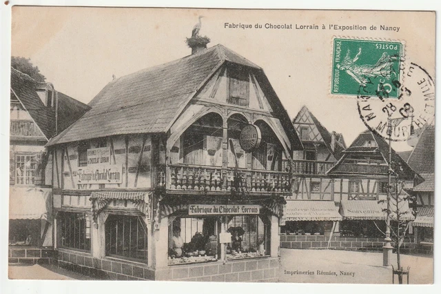 NANCY - M. & M. - CPA 54 - Exposition de Nancy 1909 - Fabrique de Chocolats