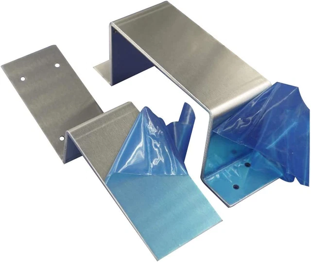 Door Barricade Closed Bar Holder 2X4 Drop Open Lock Bracket Bracke
