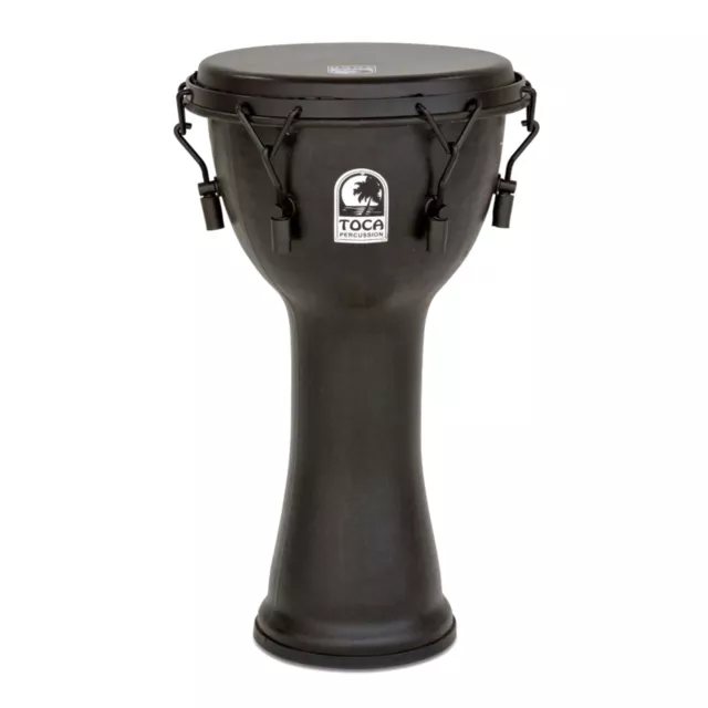 Toca Percussion Freestyle Djembe SFDMX-10BM, 10", Black Mamba #BM