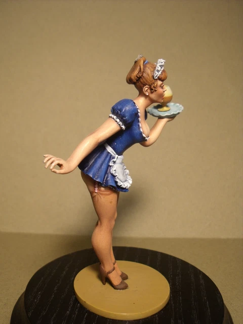 Figurine 1/18 Girl Dorothee Vroom Not Peint a Coller Autoart Minichamps