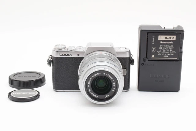 PANASONIC DMC-GF7 MIRRORLESS Camera Kit 12-32mm & 35-100mm