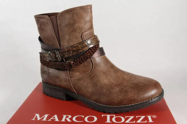 Marco Tozzi Bottes Bottines Bottes Chaussures Braun Neuf