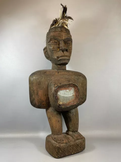220212 - Old African Bakongo statue - Congo.