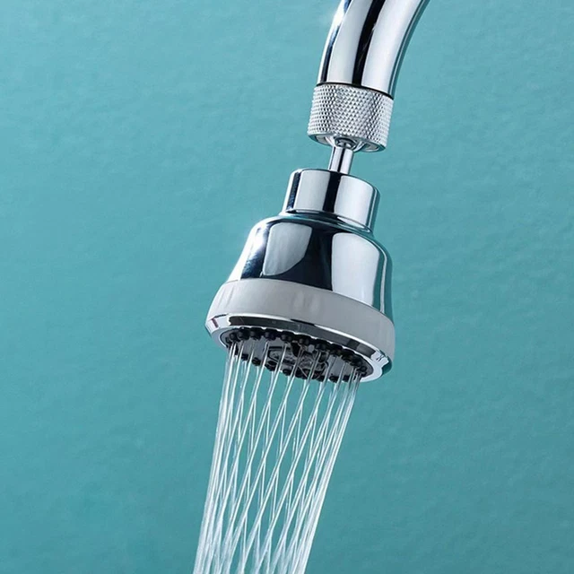 Copper Faucet Extender 360° Rotating Water Tap Filter Nozzle  Water Saving